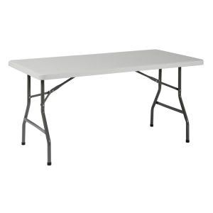 Mogo 5ft <span class="smll">x</span> 2ft 6in  Basic Rectangular Trestle Folding Table <span class="proheadsmll">(1530mm x 760mm)</span>