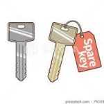 Spare Key For Pedestal - Incl Postage