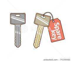 Spare Key For Pedestal - Incl Postage