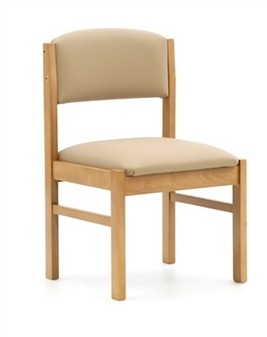 Craftwork-Oakdale Wooden Upholstered Side Chair