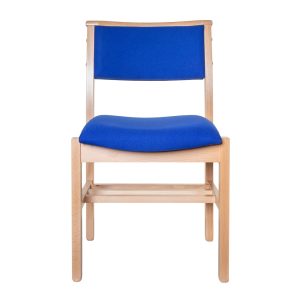 York Original Stacking Wooden Upholstered Chapel & Church Chair
