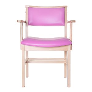 York Original Wooden Upholstered Chapel & Church Armchair