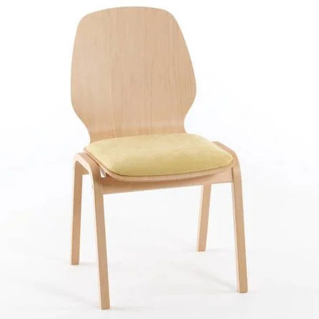 Valence Stacking Upholstered Seat Chapel & Church Chair