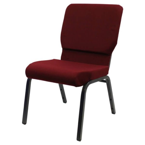 Sanctuary Metal Upholstered Stacking Chair - Image 3