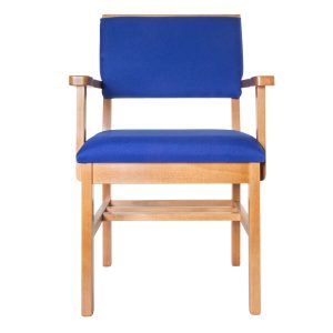 Hope Wooden Upholstered Chapel & Church Armchair