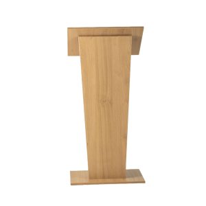 V-Shaped Pedestal Lectern in Solid Oak- Church & Assembly Furniture