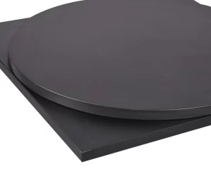 Laminate Top: Egger Black (U999 ST2) Matching Edge (Various Sizes)