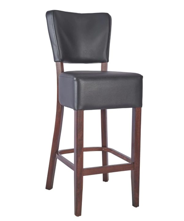 Trent Fully Upholstered High Stool - Image 7