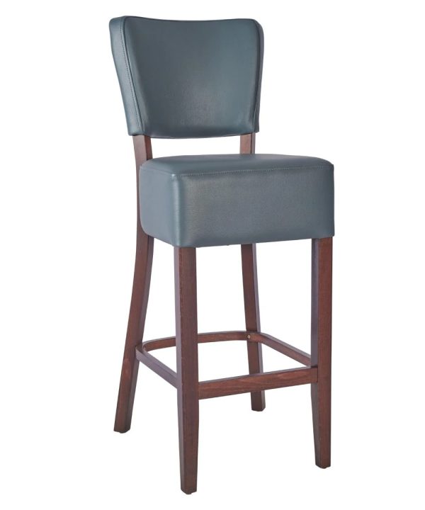 Trent Fully Upholstered High Stool - Image 6