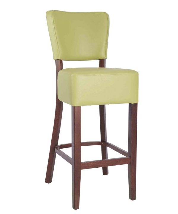 Trent Fully Upholstered High Stool - Image 2