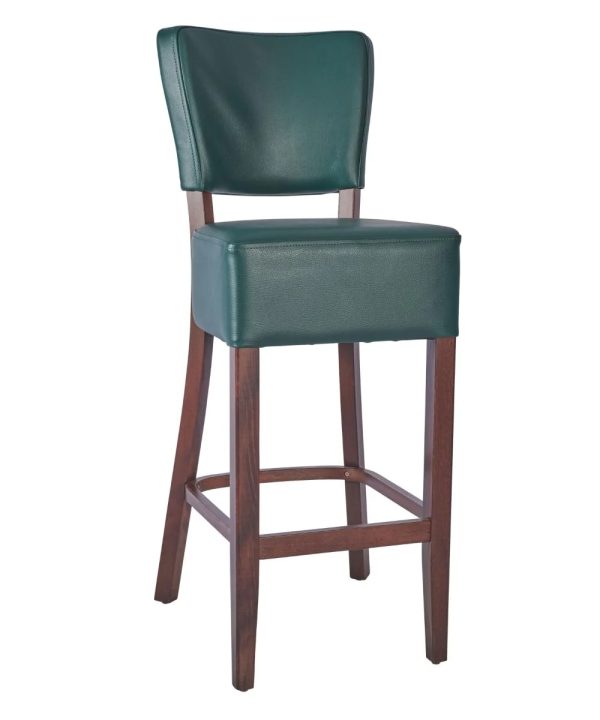 Trent Fully Upholstered High Stool - Image 4