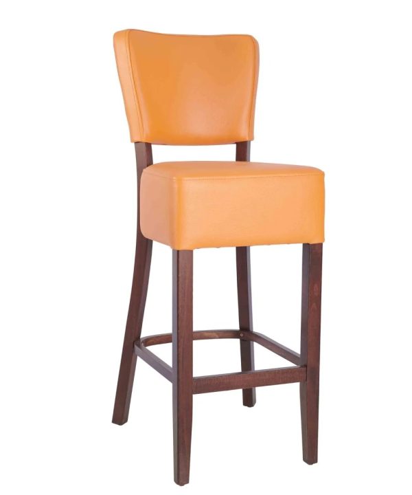 Trent Fully Upholstered High Stool - Image 5